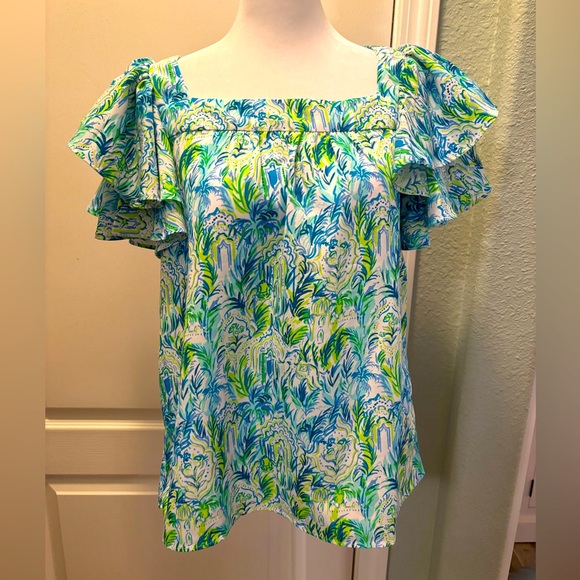 Lilly Pulitzer top size small in excellent condition - Picture 5 of 7